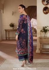 Velouré Unstitched Printed Silk Collection - 2025 by Gulaal (Midnight Reverie)